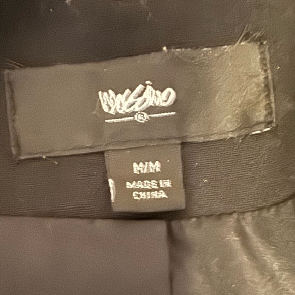 Missimo | Medium | Black Open Lapel Lightweight Blazer - Picture 4 of 5